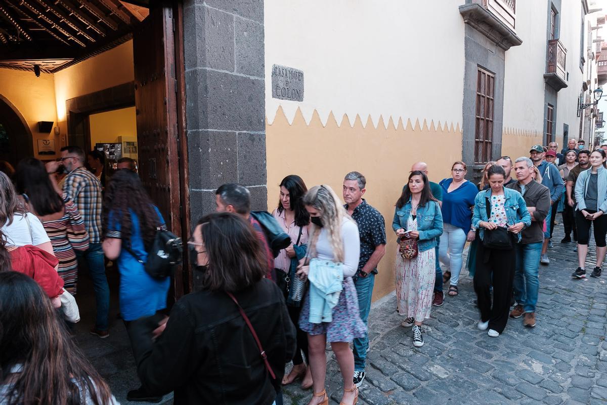 Noche de los Museos en la Casa de Colón.