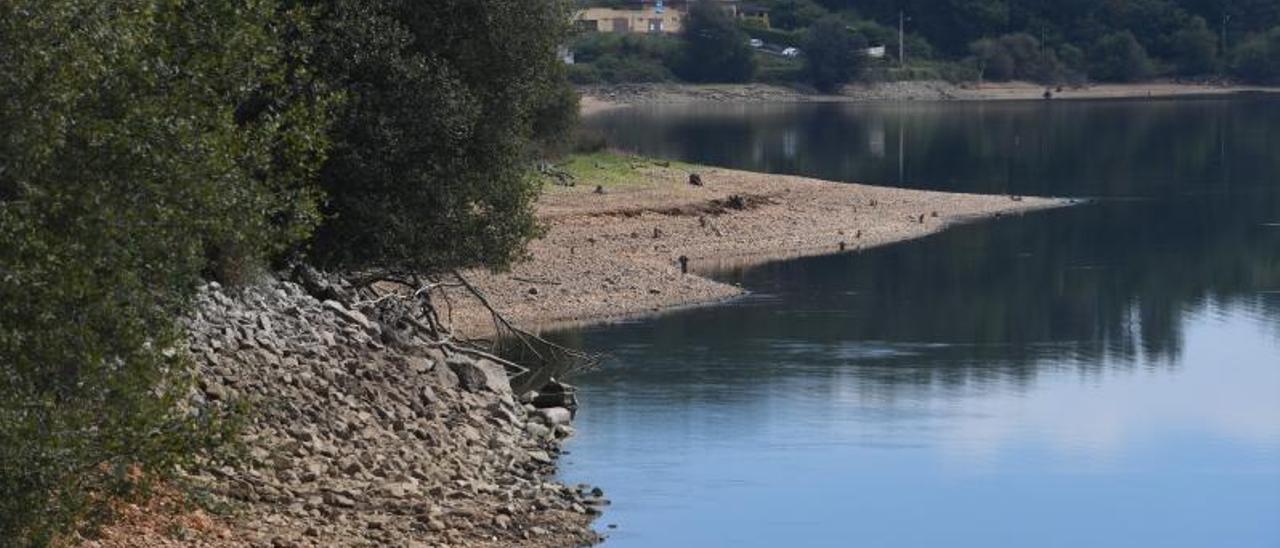 Embalse de Cecebre, hace quince días.   | // CARLOS PARDELLAS