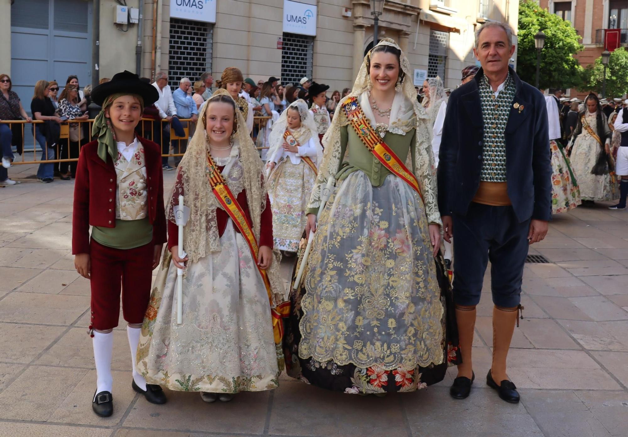 Comisiones de falla en la Procesión de la Virgen (2/5)