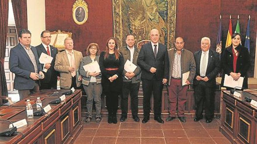 La Diputación renueva 8 convenios con siete colectivos ciudadanos