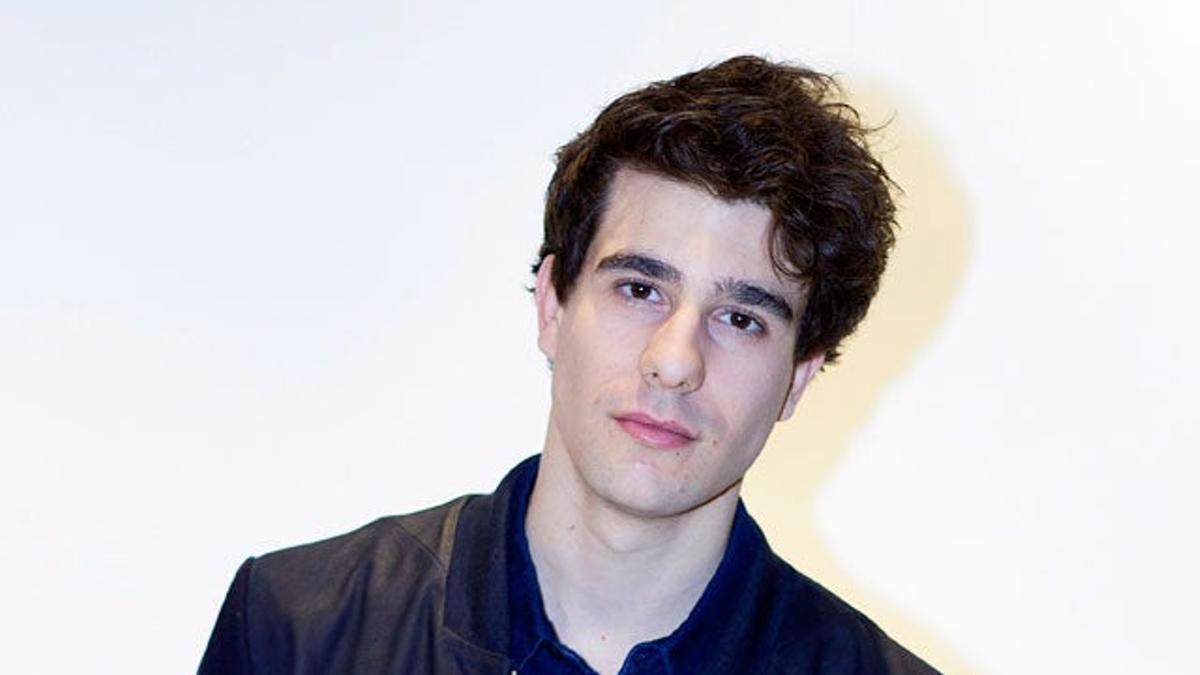 Javier Calvo, actor de la serie "Física o Química", en la inauguración de la tienda Calvin Klein Jeans en Madrid