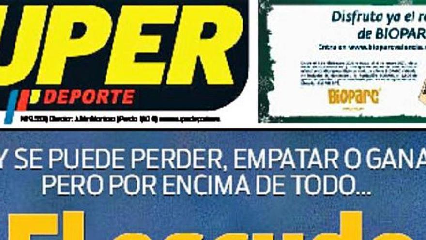 Esta es la portada de SUPER de este sábado