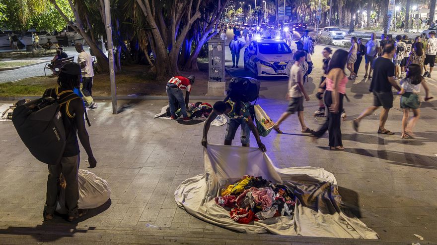 UGT señala falta de personal en la Policía Portuaria para controlar el "top manta" en Alicante