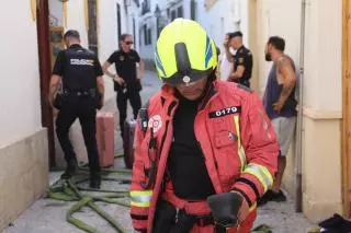 Incendio en una casa ocupada del barrio de San Agustín en Córdoba