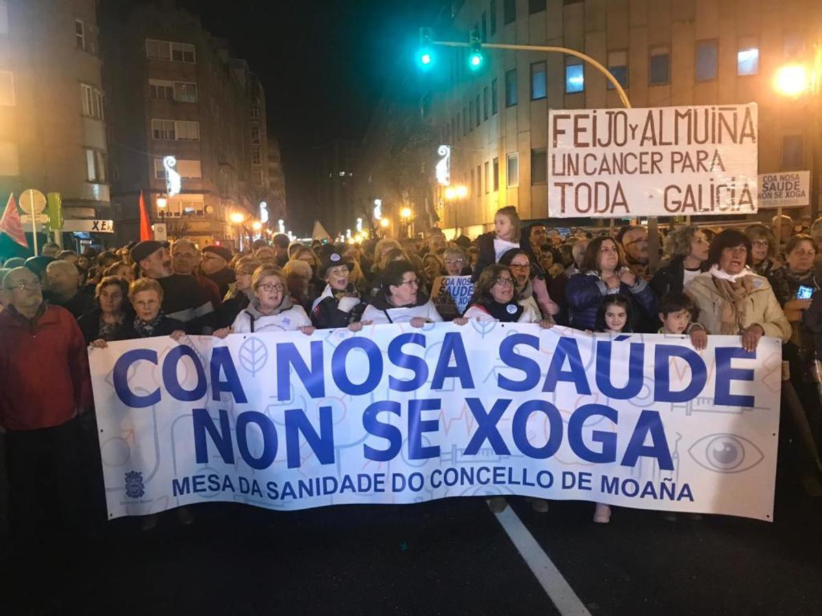 Más de 37.000 personas claman en Vigo en defensa de la sanidad pública y la Atención Primaria