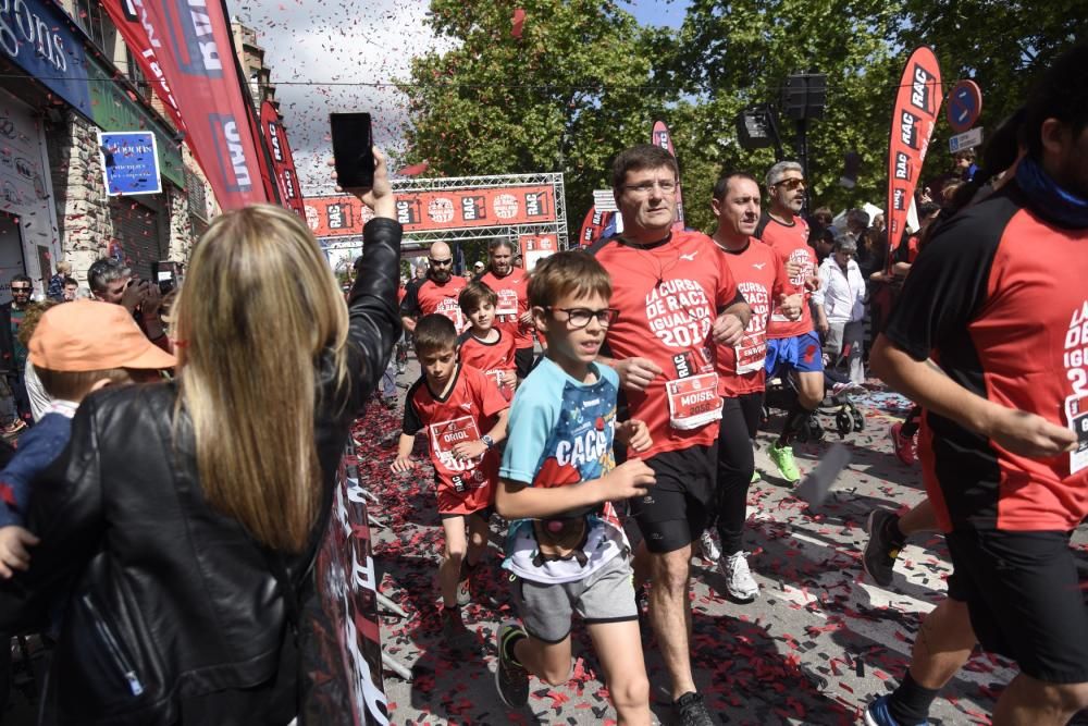 Igualada aplega gairebé 2.000 corredors a La Cursa de RAC 1