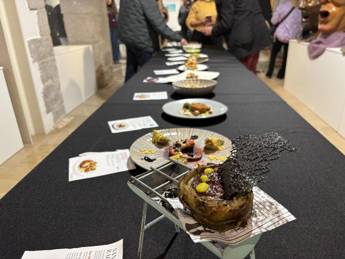 El concurso del pincho de la Festa de la Carxofa, en imágenes