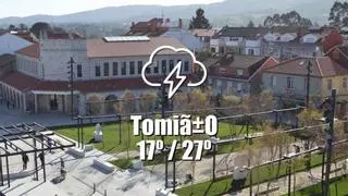 El tiempo en TomiÃ±o: previsión meteorológica para hoy, domingo 19 de julio