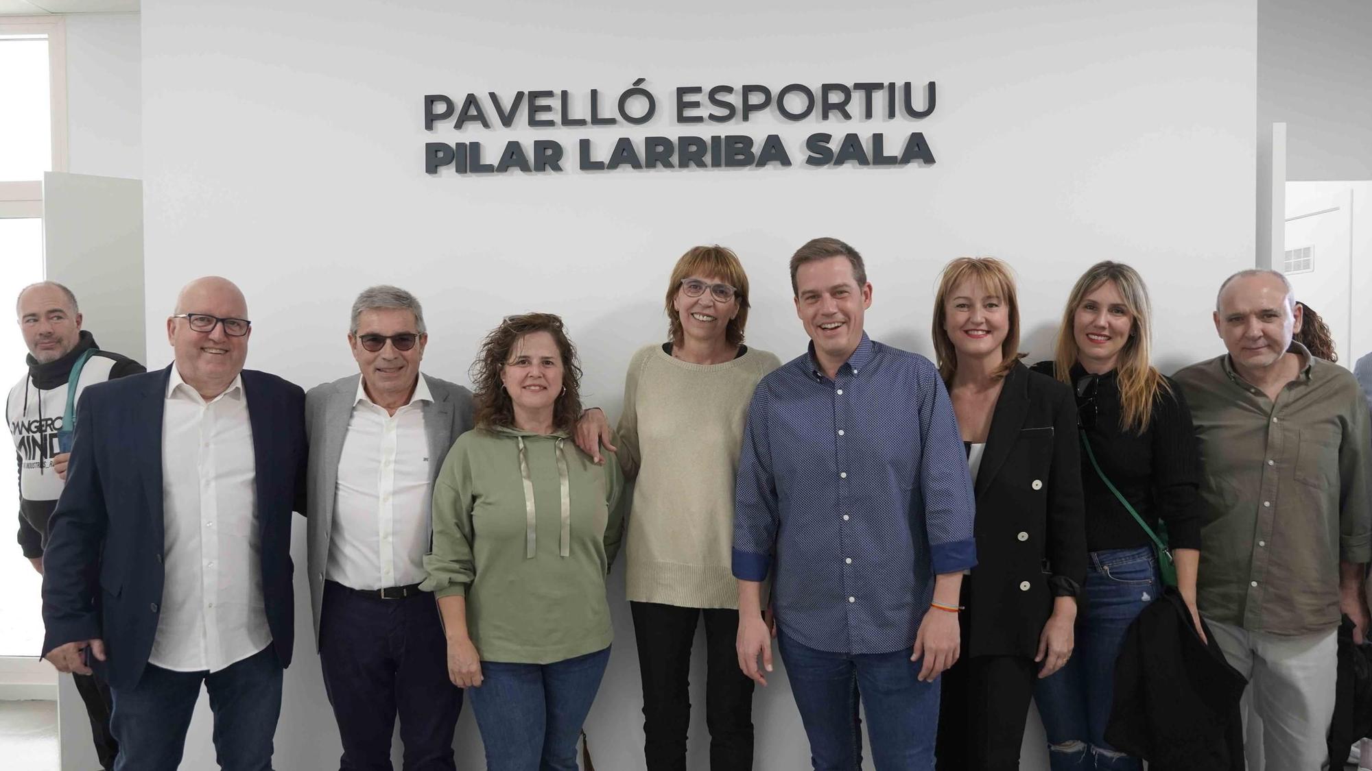 Jornada de puertas abiertas para conocer el nuevo pabellón "Pilar Larriba" de Xàtiva