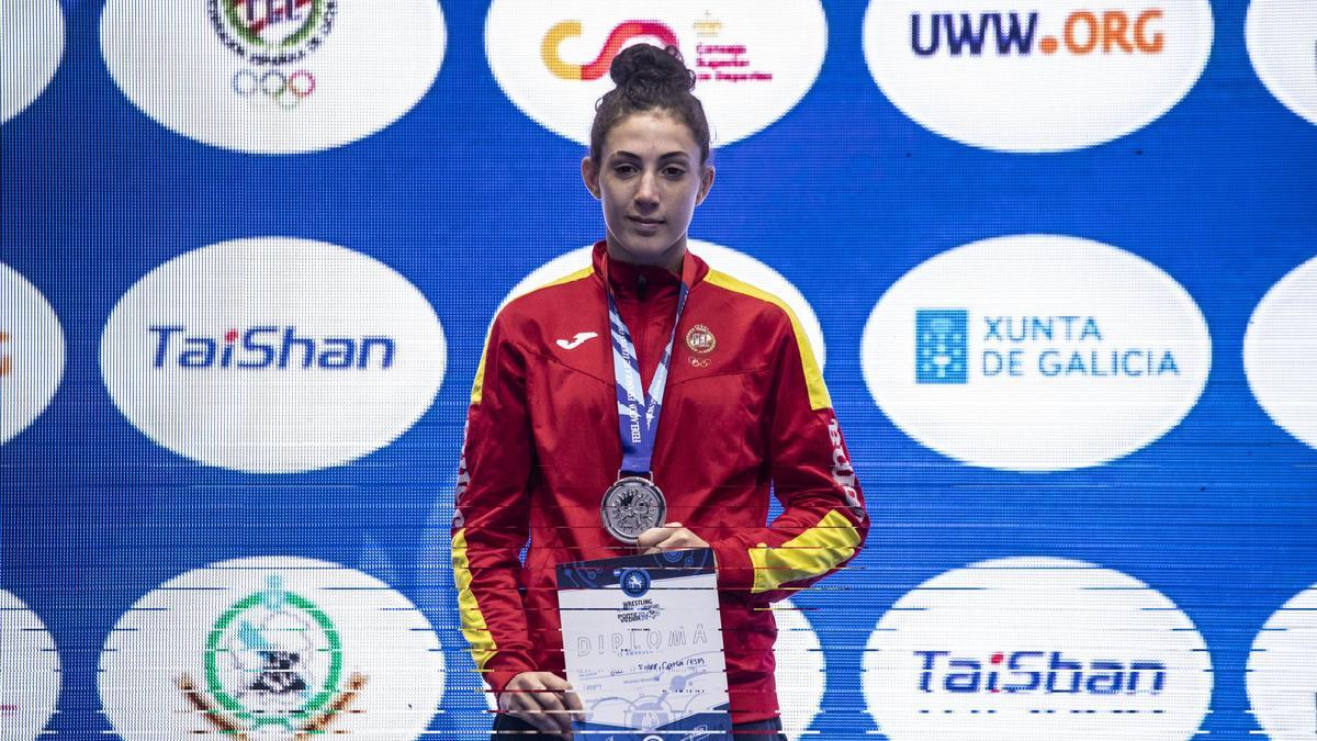 Carla Jaume, plata en el Mundial sub-20 de lucha