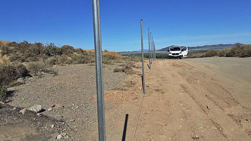 Terrenos cedidos por el ayuntamiento a la asociación para entrenar. | SERVICIO ESPECIAL