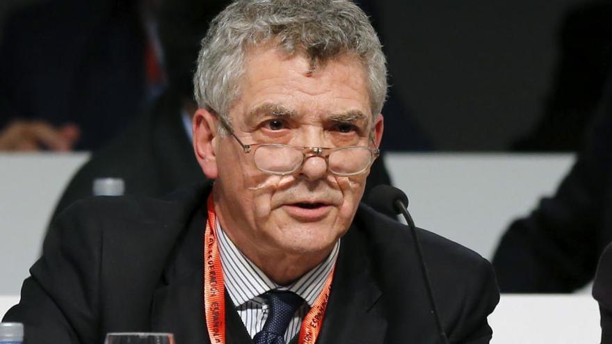 Ángel María Villar, presidente de la Federación Española de Fútbol