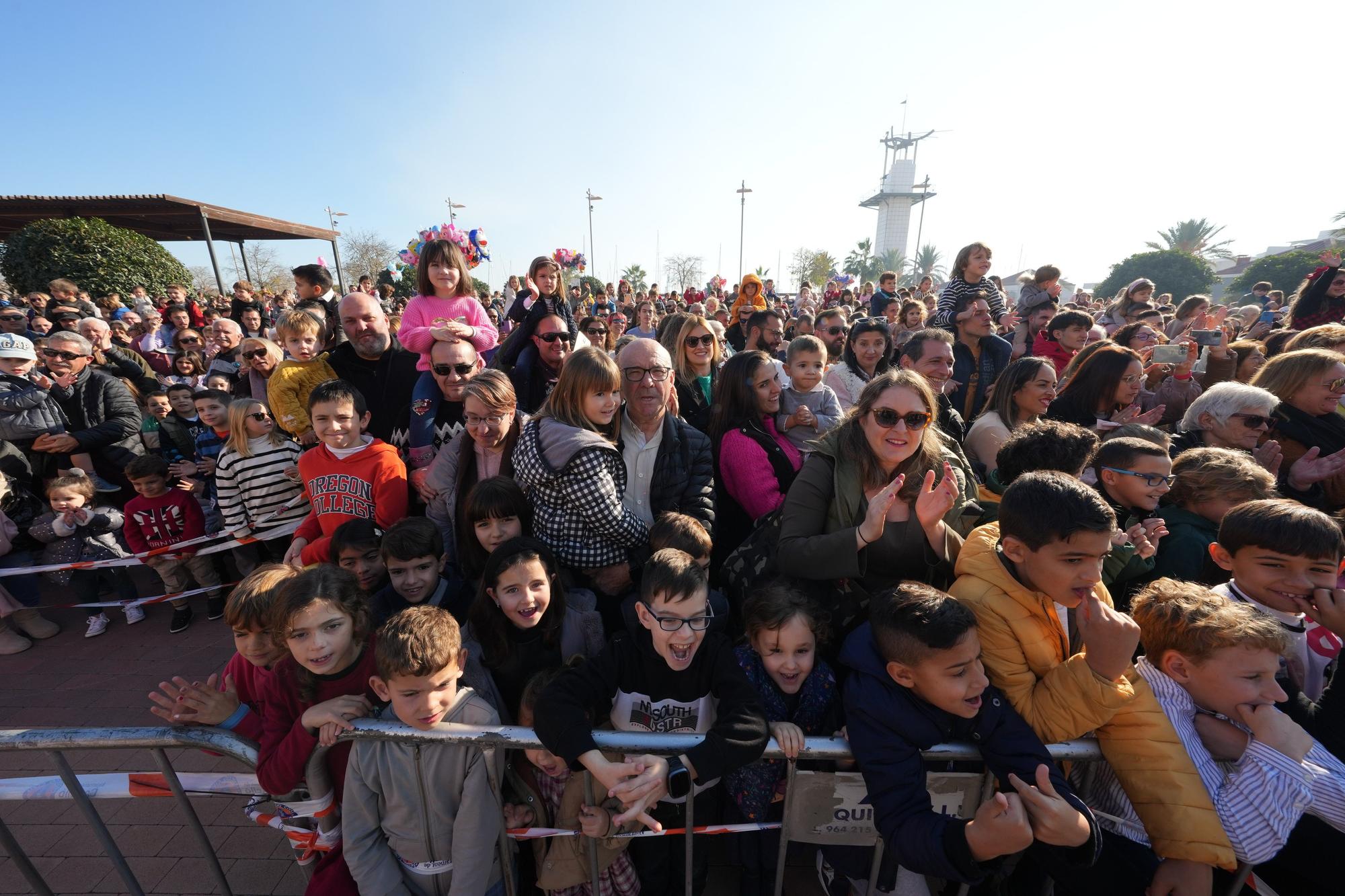 Las mejores imágenes de la llegada de los Reyes Magos a Castellón