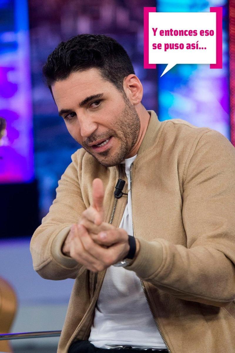 Miguel Ángel Silvestre visita el plató de 'El Hormiguero'