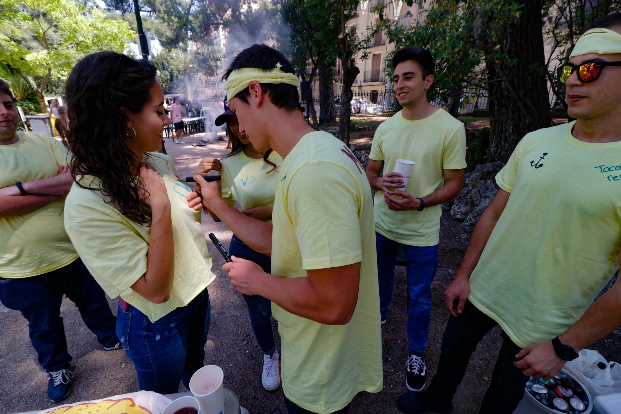 El Campus de Alcoy de la UPV recupera su fiesta de "las paellas"