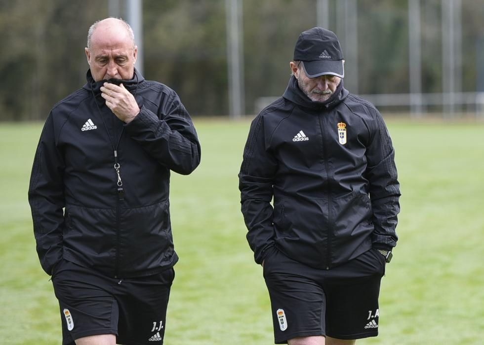 Entrenamiento del Oviedo