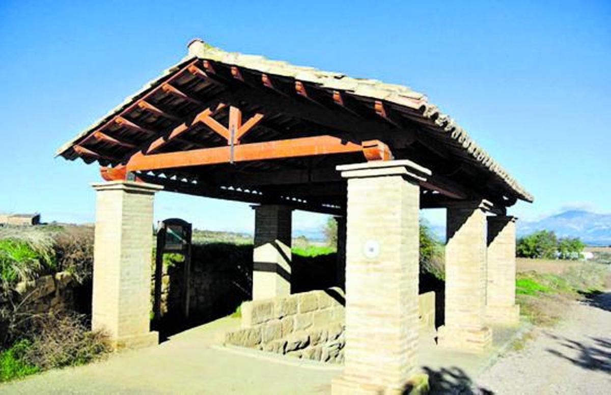 Este pozo de Angüés es uno a los que se les ha otorgado esta distinción. | GOBIERNO DE ARAGÓN