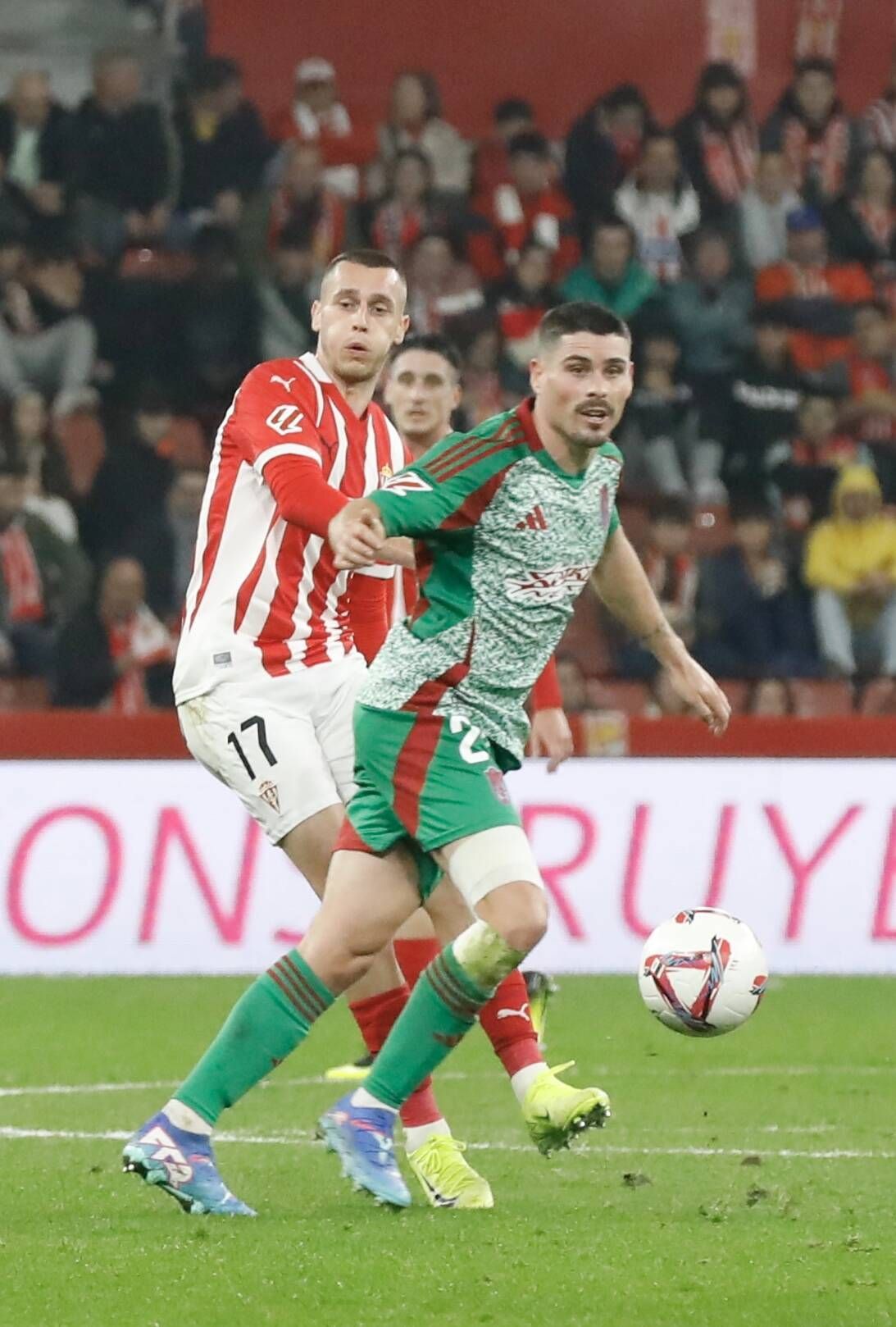 Así fue el partido Sporting-Granada, en imágenes