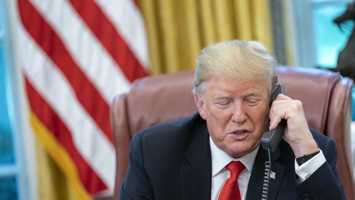 El presidente de Estados Unidos, Donald Trump.