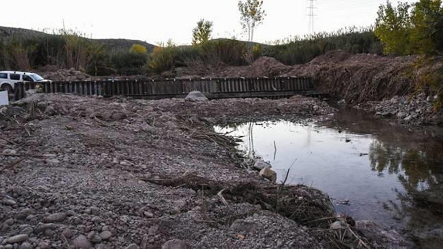 Conselleria reconstruye el azud del río Palancia