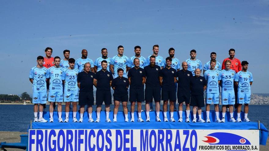 Presentación del Balonmán Cangas-Frigoríficos del Morrazo