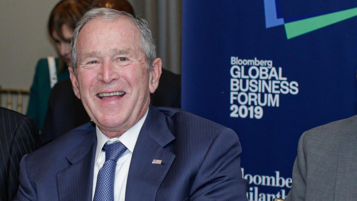 El expresidente de EEUU George W. Bush.