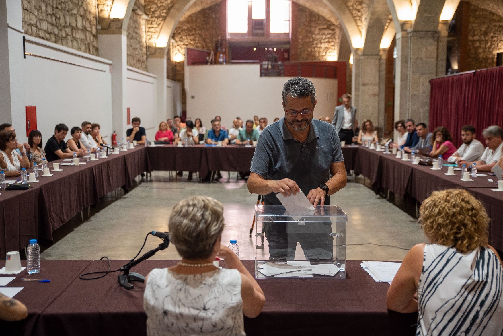 Totes les imatges de la constitució del Consell Comarcal del Bages