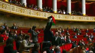"¡Es un cerdo, defiende un genocidio!": el conflicto de Israel y Gaza tensa la Asamblea Nacional francesa