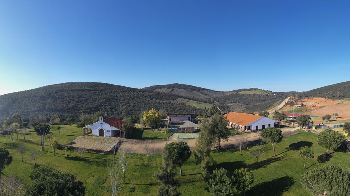 Monterrubio de la serena, uno de los puntos del Camino Mozárabe.