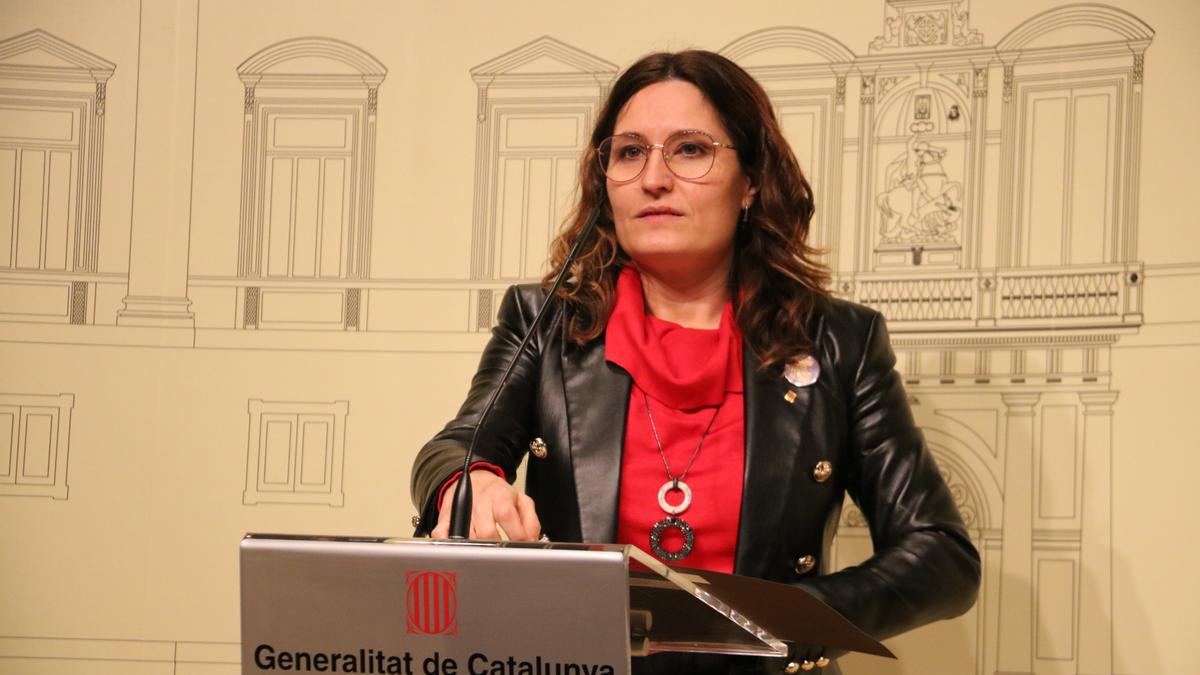 La consellera de la Presidència, Laura Vilagrà