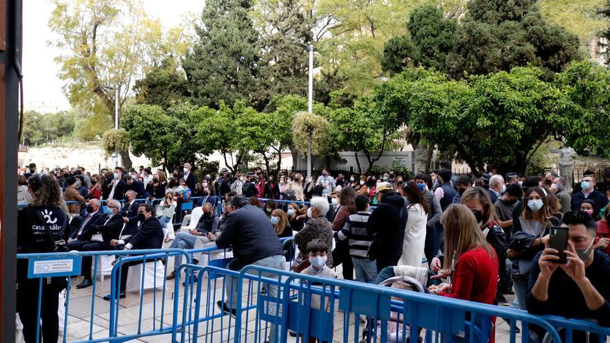 Preocupación entre los sanitarios por las colas en los actos de Semana Santa