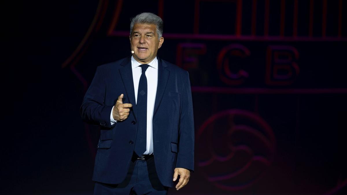 Laporta: "Dejadme disfrutar de la semifinal, el equipo está muy bien"