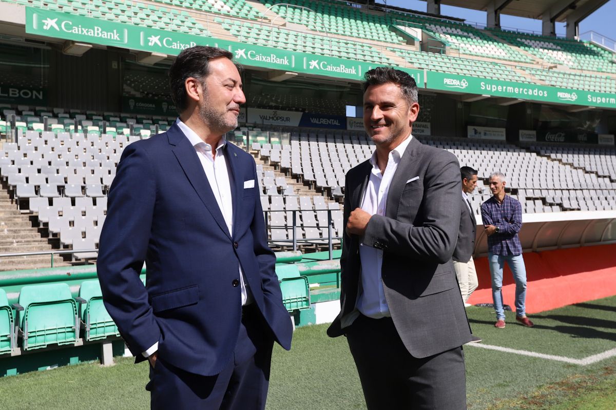 La presentación de Iván Ania en el Córdoba CF, en imágenes