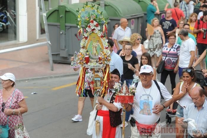 Bajada de la Virgen de la Fuensanta desde su Santuario en Algezares (II)