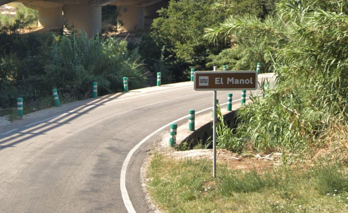 El passallís sobre el Manol entre Vilafant i Borrassà.