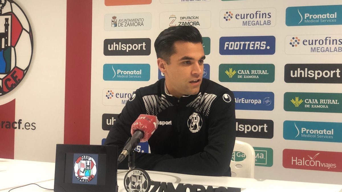 Dani Hernández, jugador del Zamora CF