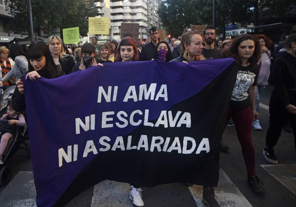 8M en Murcia (manifestación de la tarde)