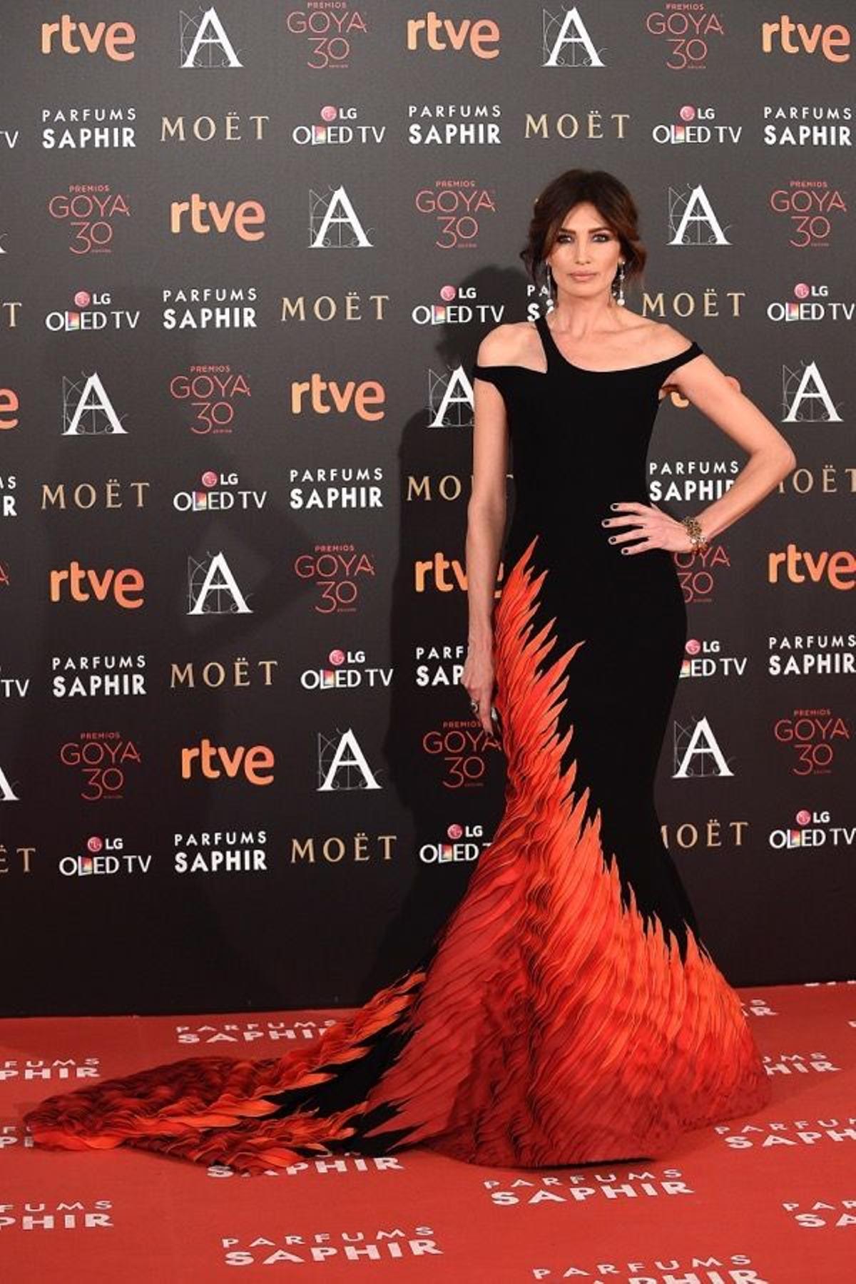 Los mejores looks de los Goya 2016, Nieves Álvarez