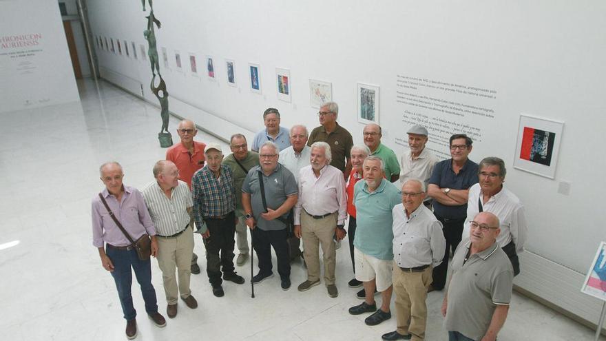 18 exseminaristas del curso de 1961 se reencuentran en Ourense: «Estudiabas en serio, incluso los sábados»