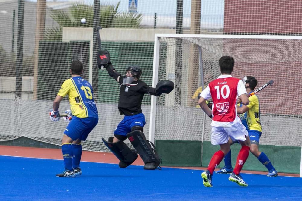 Partido de hockey entre Taburiente y Terrassa