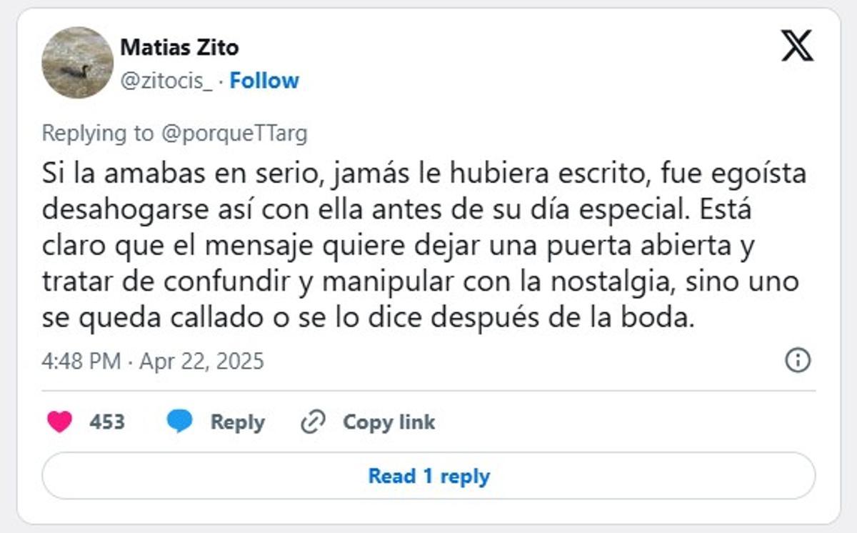 Reacciones a la carta