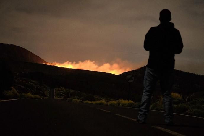 Incendio en el Teide