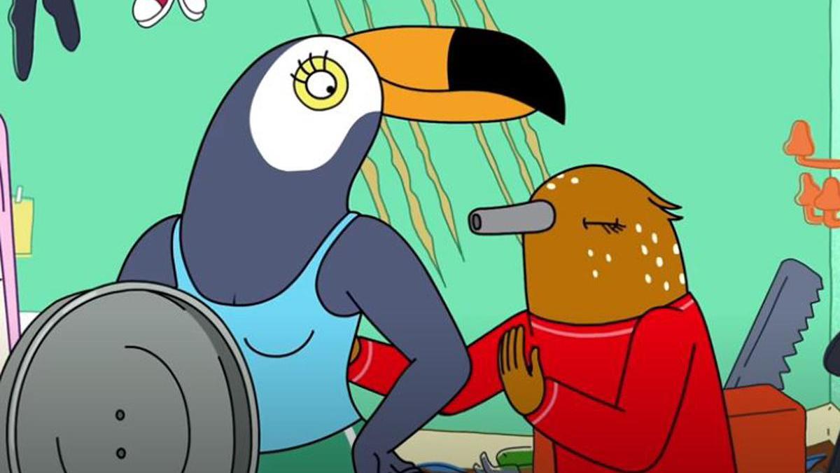 Una imagen de la serie &#039;Tuca y Bertie&#039;.