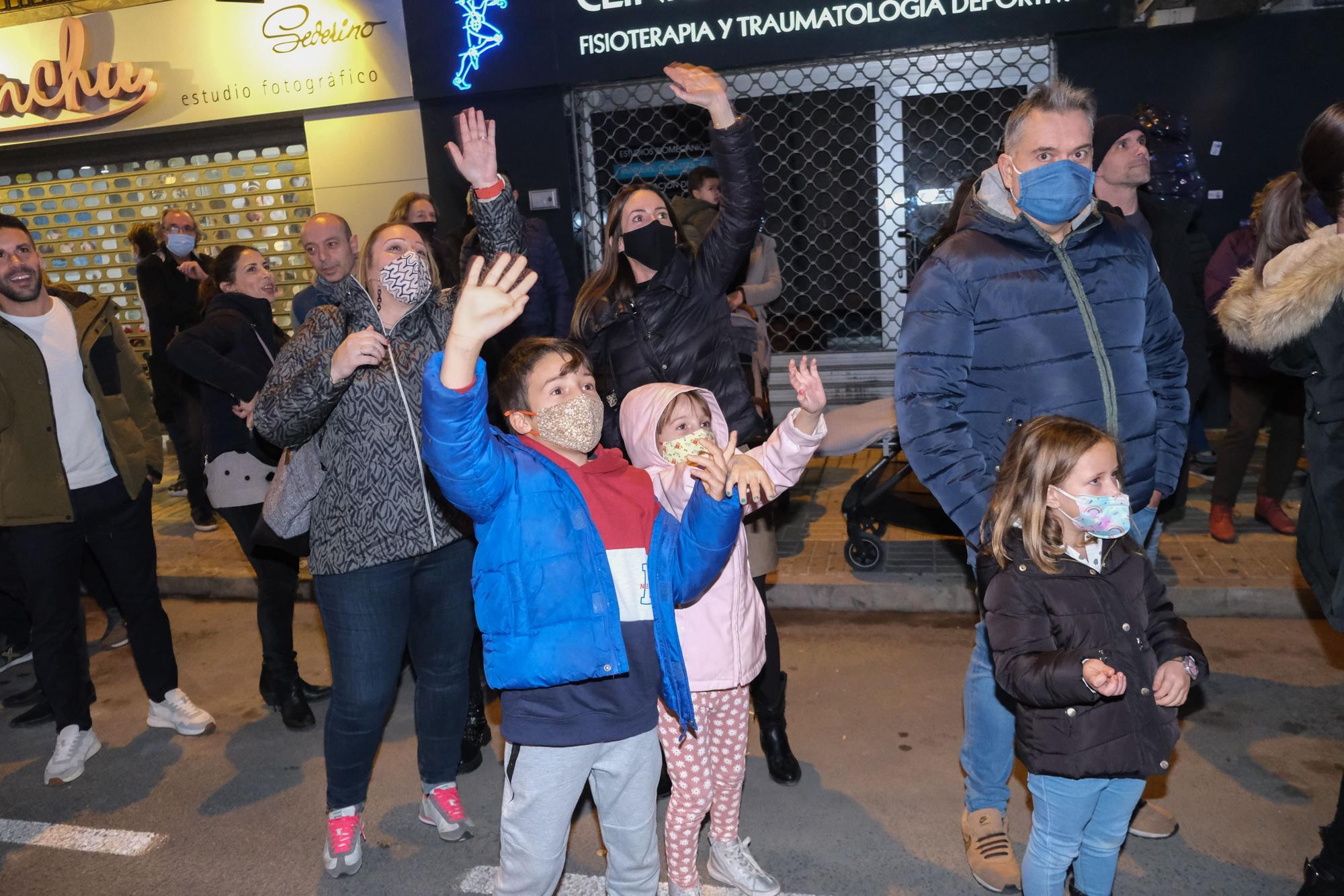 Cabalgata de Papá Noel en Elche