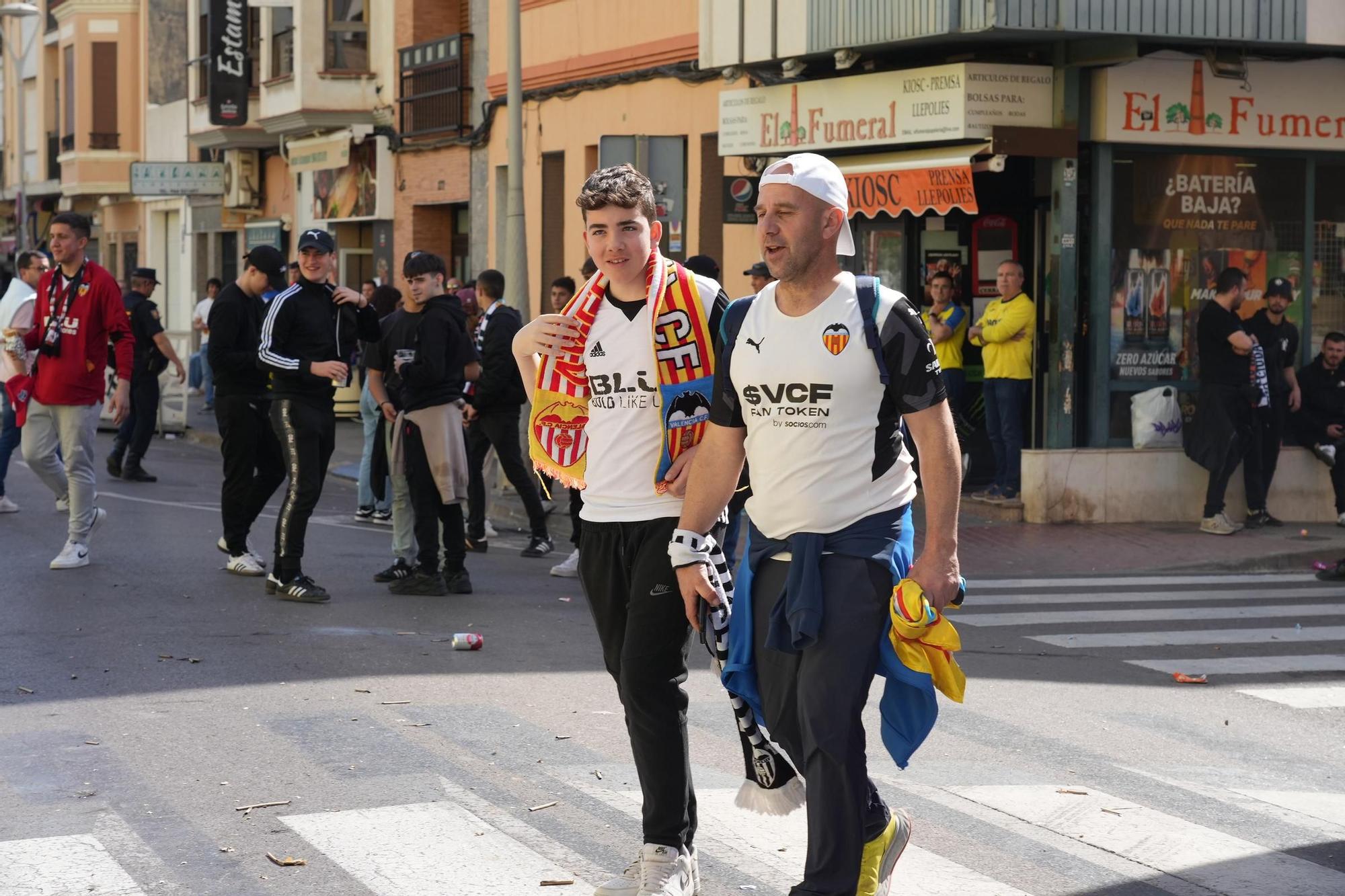 Galería | Ambientazo en la previa del Villarreal-Valencia