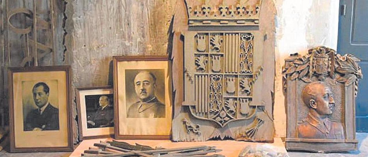 Símbols franquistes al Museu Comarcal de Manresa | ARXIU/SALVADOR REDÓ