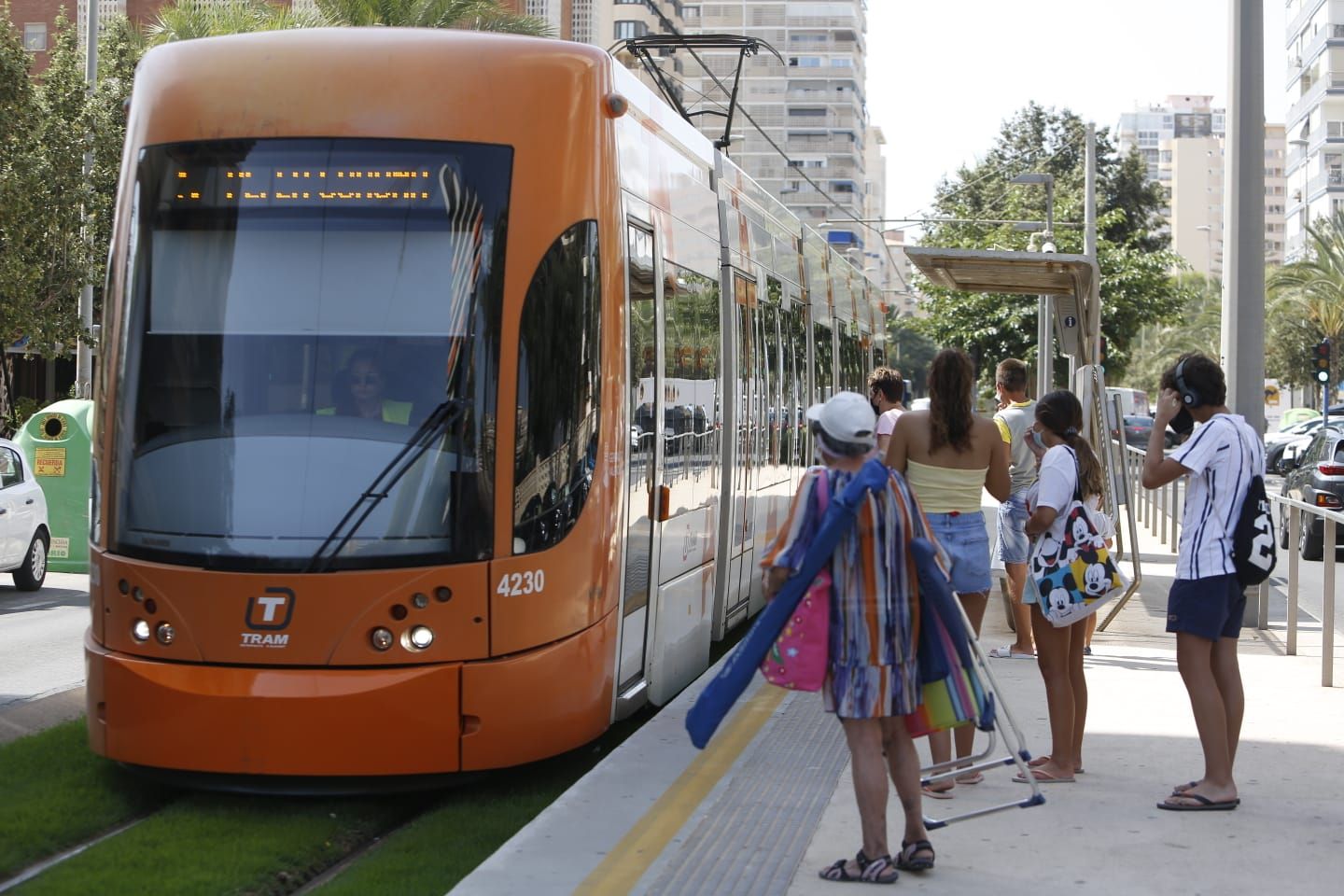 La conexión del TRAM de Alicante con el Hospital de Sant Joan se hará con un ramal desde la playa de San Juan