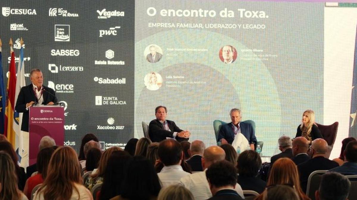 Ignacio Rivera y José Manuel Entrecanales reivindican desde A Toxa el largo plazo frente a la incertidumbre