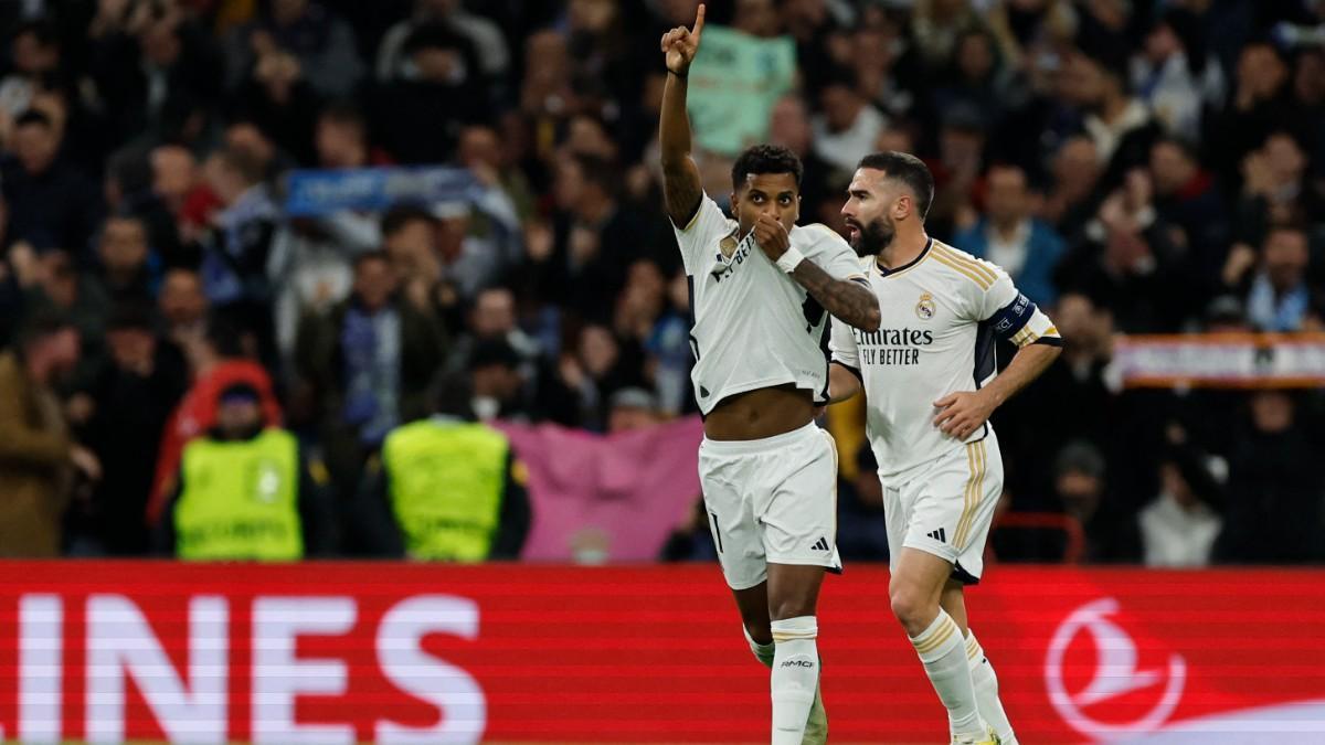 Real Madrid - Nápoles | El gol de Rodrygo