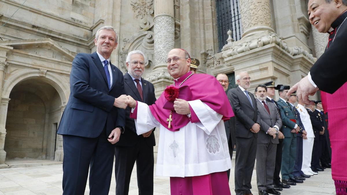 Ceremonia de toma de posesión de Francisco José Prieto como nuevo arzobispo de Santiago